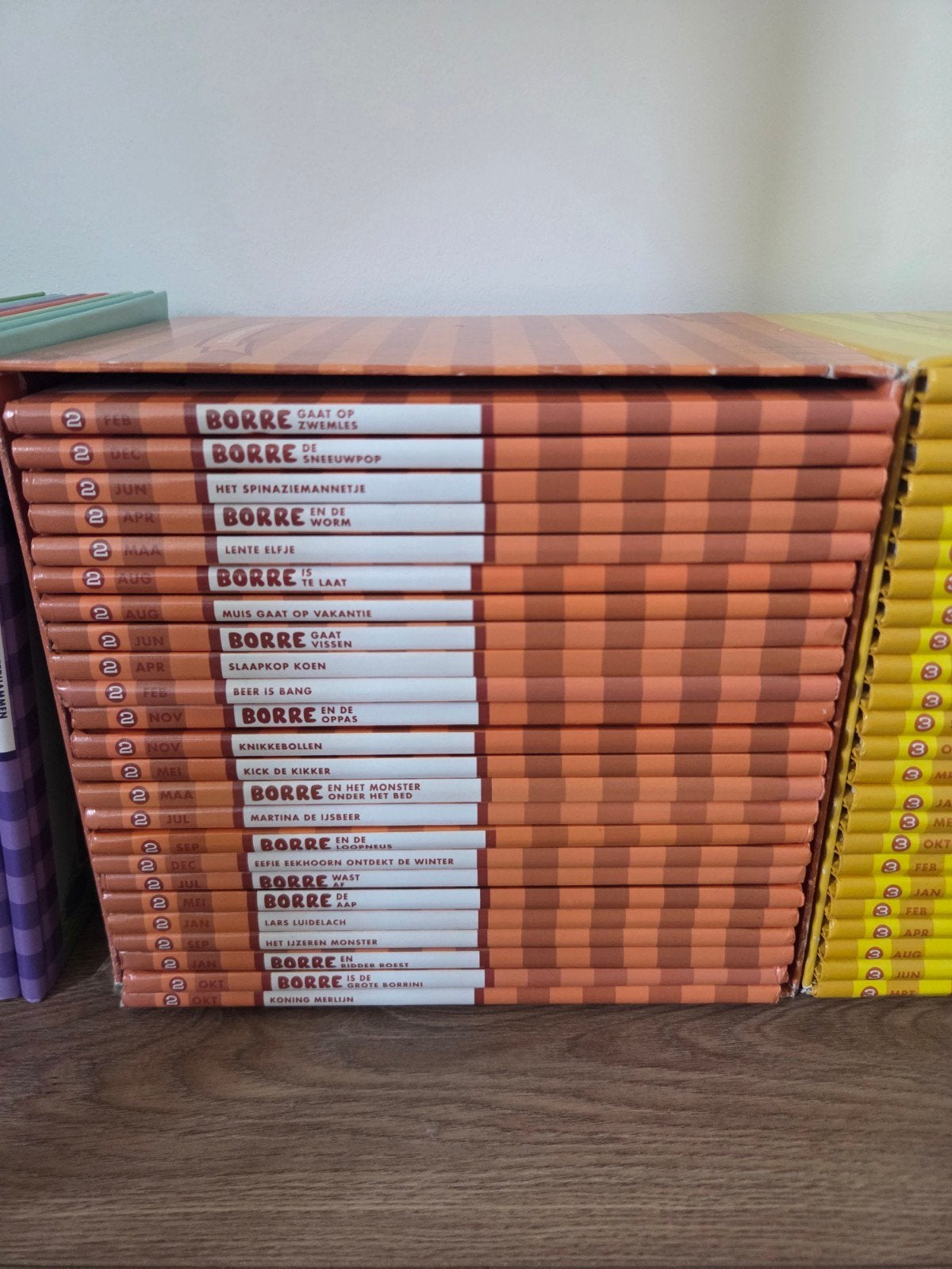 Borre compleet groep 2 en 6 paarse boekjes, Boeken, Ophalen, Zo goed als nieuw, Fictie algemeen