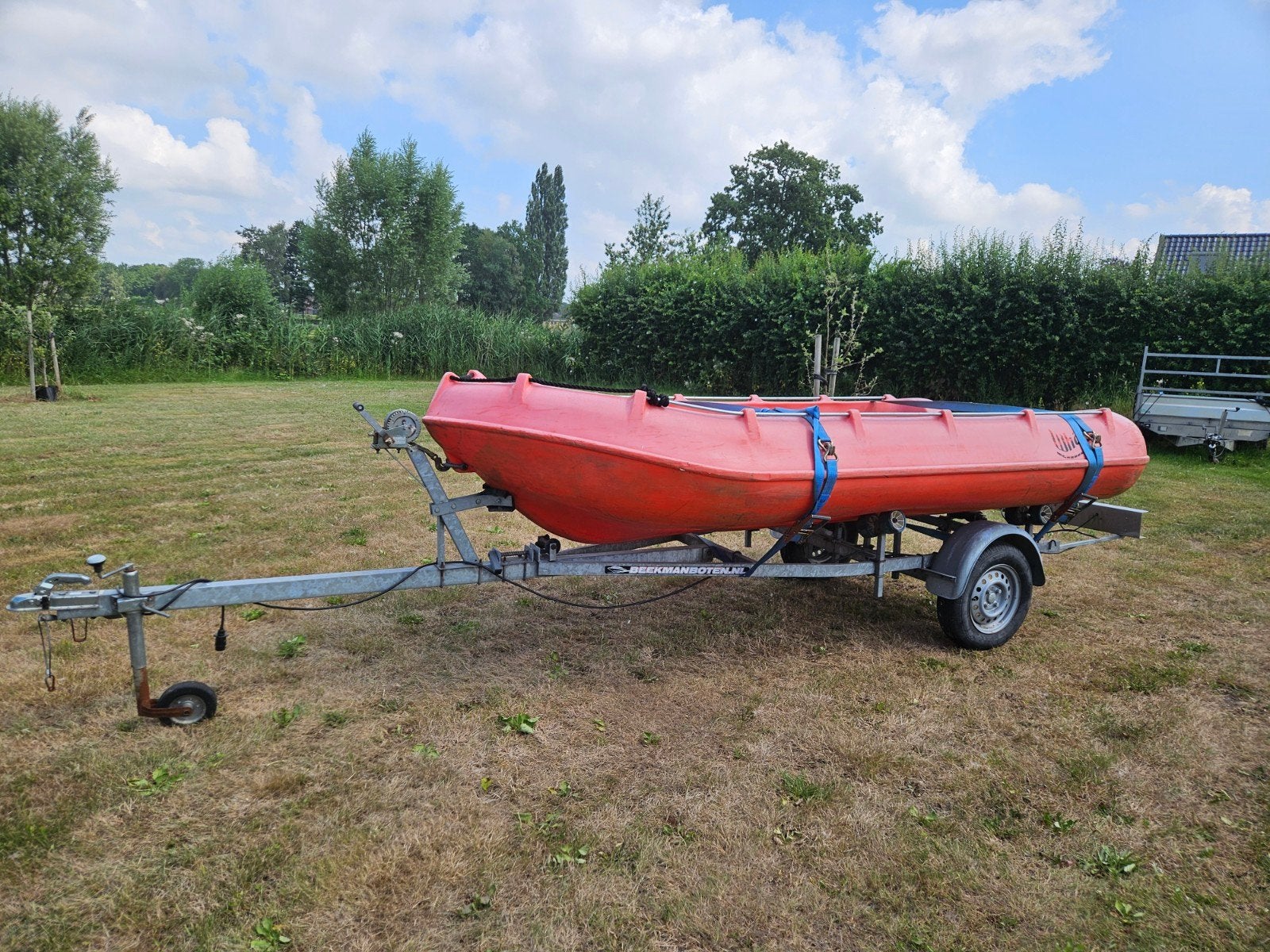 Whaly 370 Boot + Gegalvaniseerde trailer, Watersport en Boten, Rubberboten, Gebruikt, Ophalen