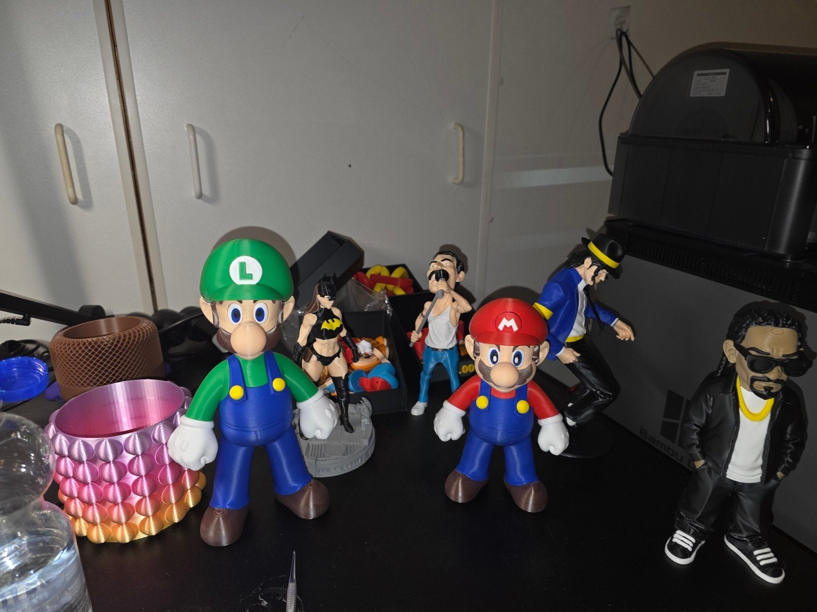 Diverse verzameling van 3D-geprinte figuren, Verzamelen, Ophalen of Verzenden