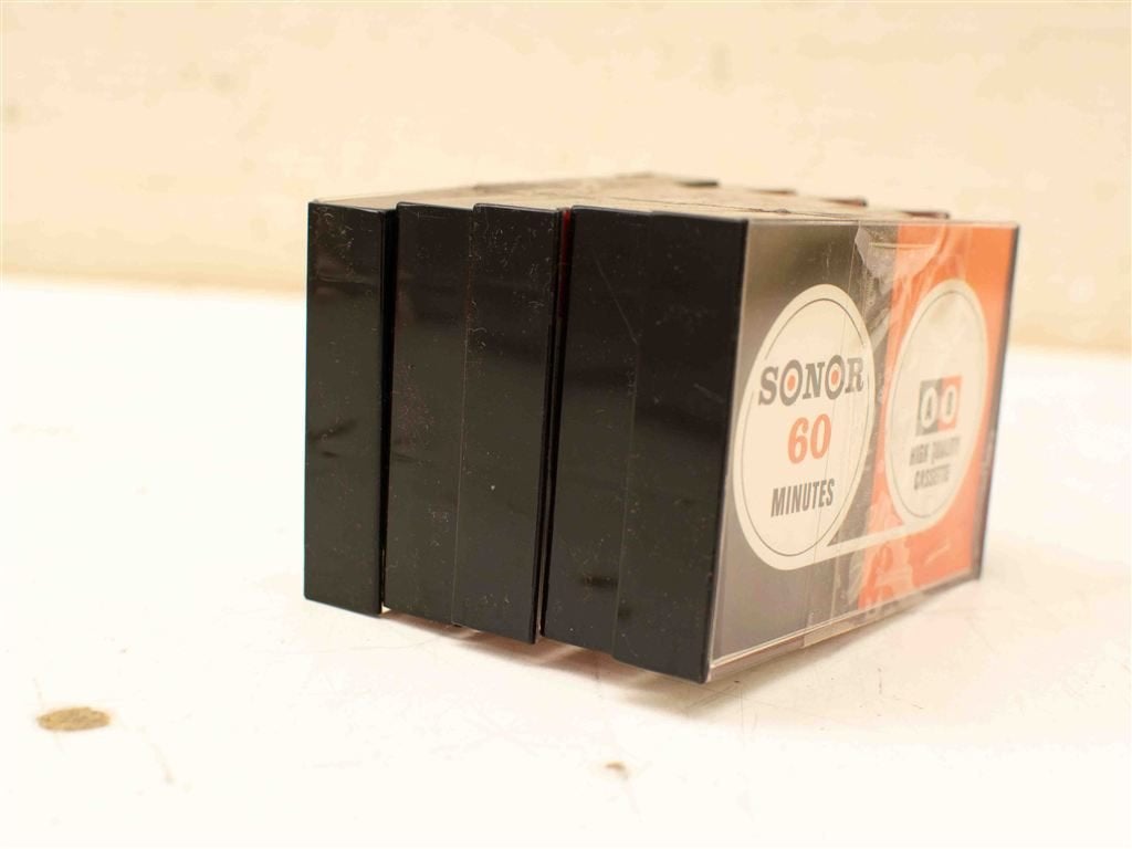 5 Sonor cassettebandjes 38334, Ophalen of Verzenden, Gebruikt, Overige genres, 1 bandje