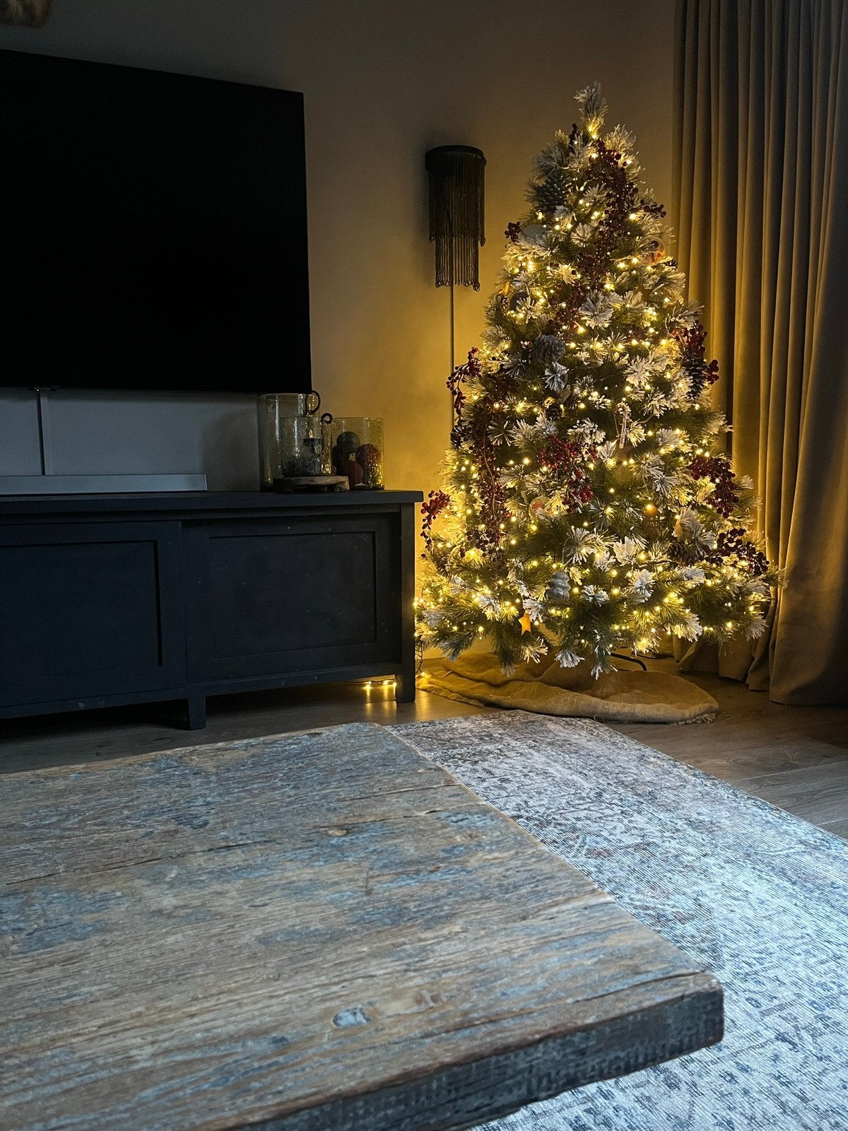 Kunst kerstboom 180 cm exclusief versiering, Diversen, Ophalen, Zo goed als nieuw