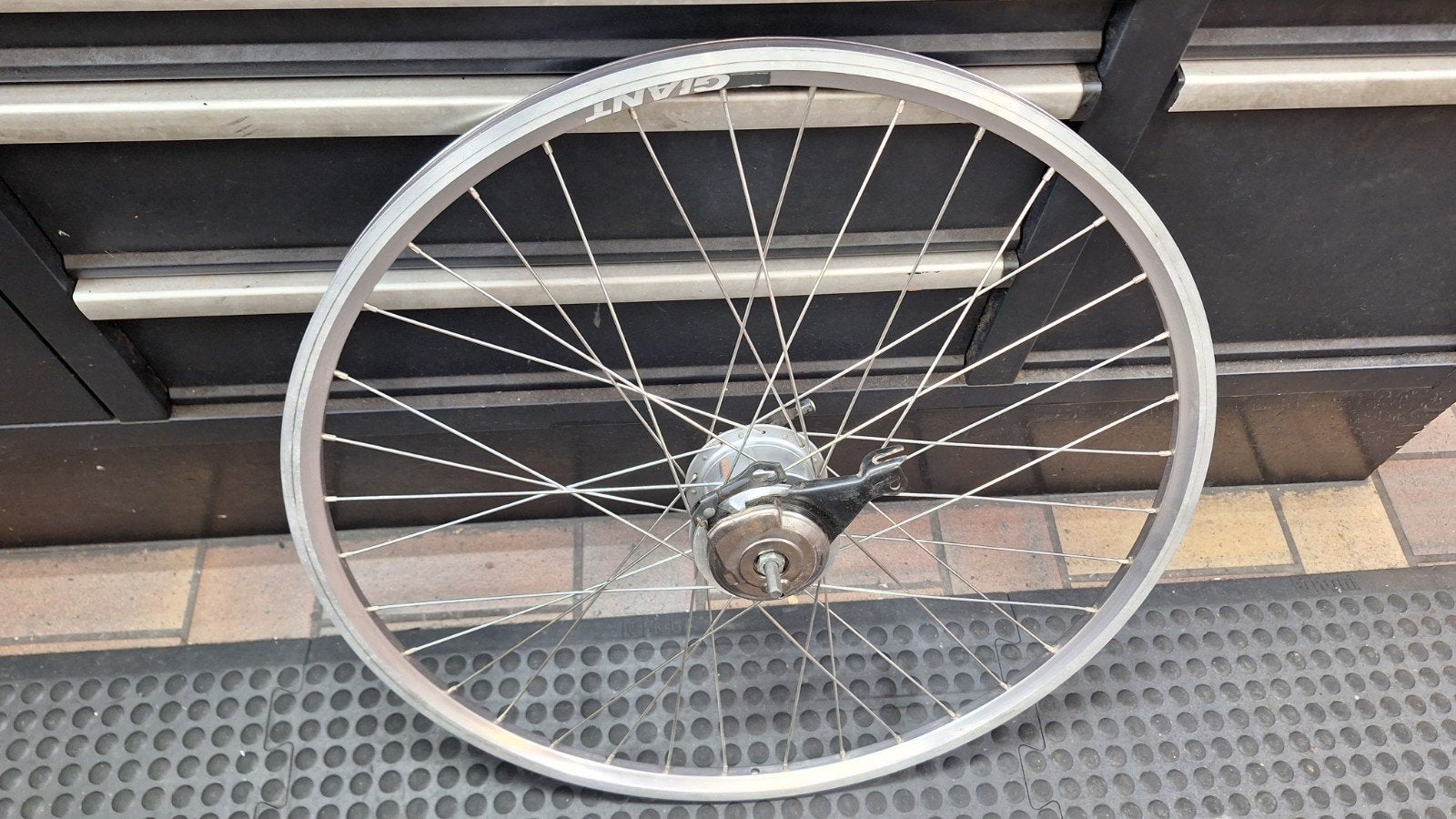 Achterwiel Giant met Nexus 8 en Rollerbrake, Fietsen en Brommers, Fietsonderdelen, Wiel, Gebruikt, Toerfiets, Giant