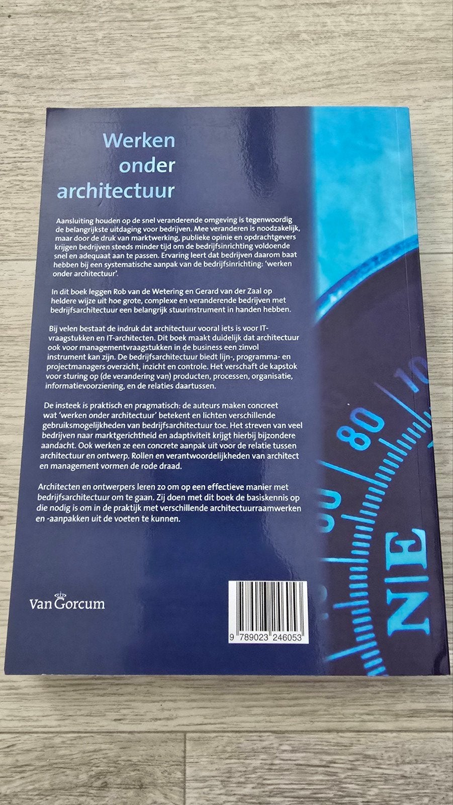 Studieboek Werken onder Architectuur - Rob van de Wetering, Boeken, Ophalen of Verzenden