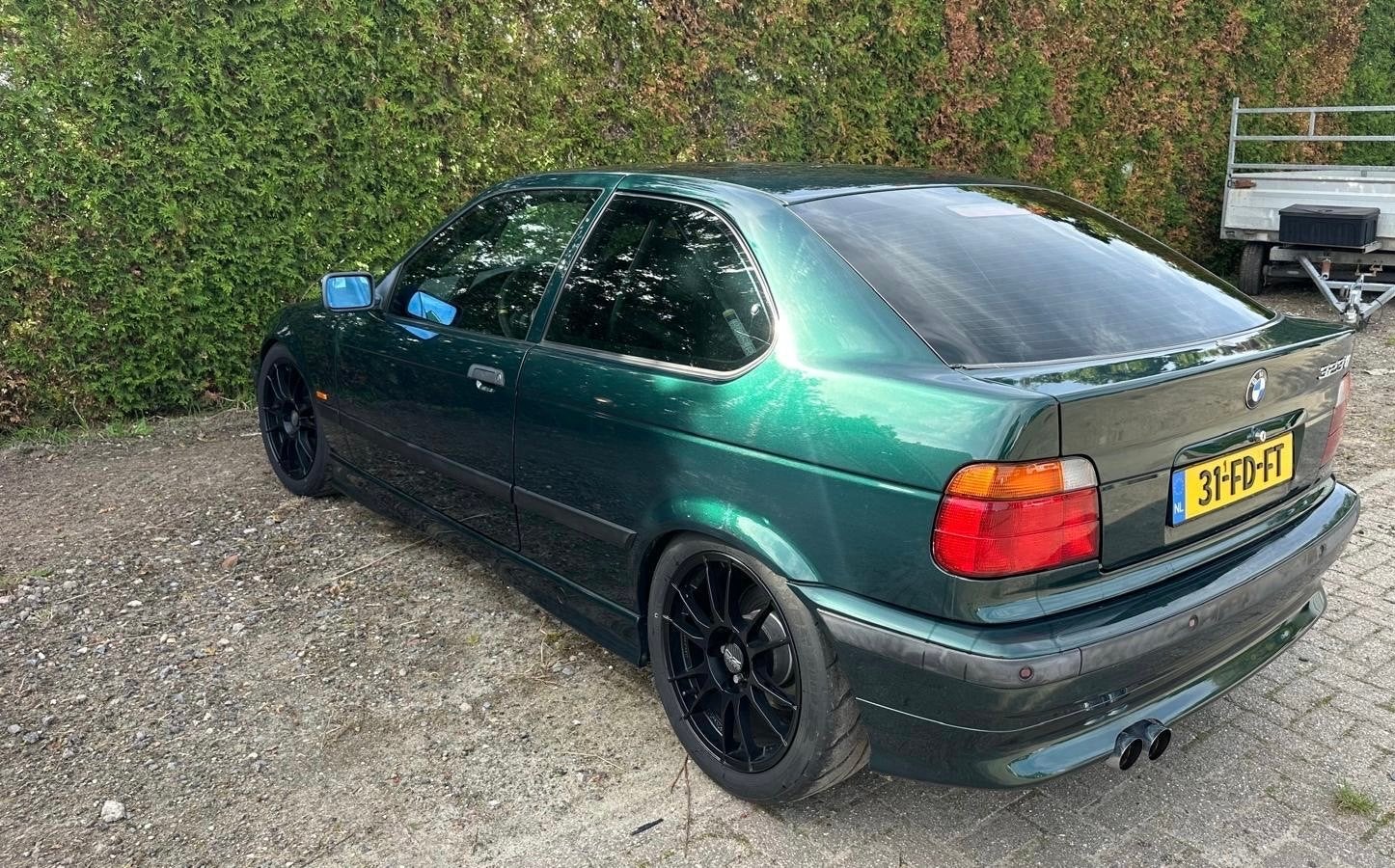 BMW 3-Serie 2.5 TI 323 Compact 2000 Groen, Achterwielaandrijving, 2494 cc, 1290 kg, Particulier