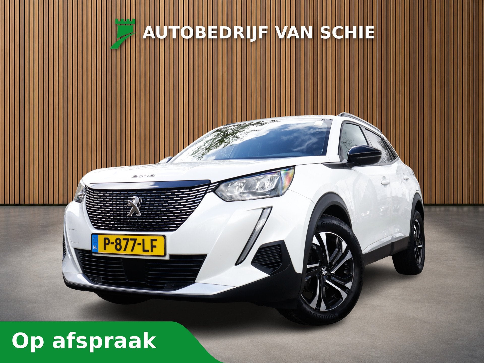 Peugeot 2008 1.2 PureTech Allure Pack 1e-Eig. & Dealer-Onder, Gebruikt, Euro 6, 1199 cc, Wit