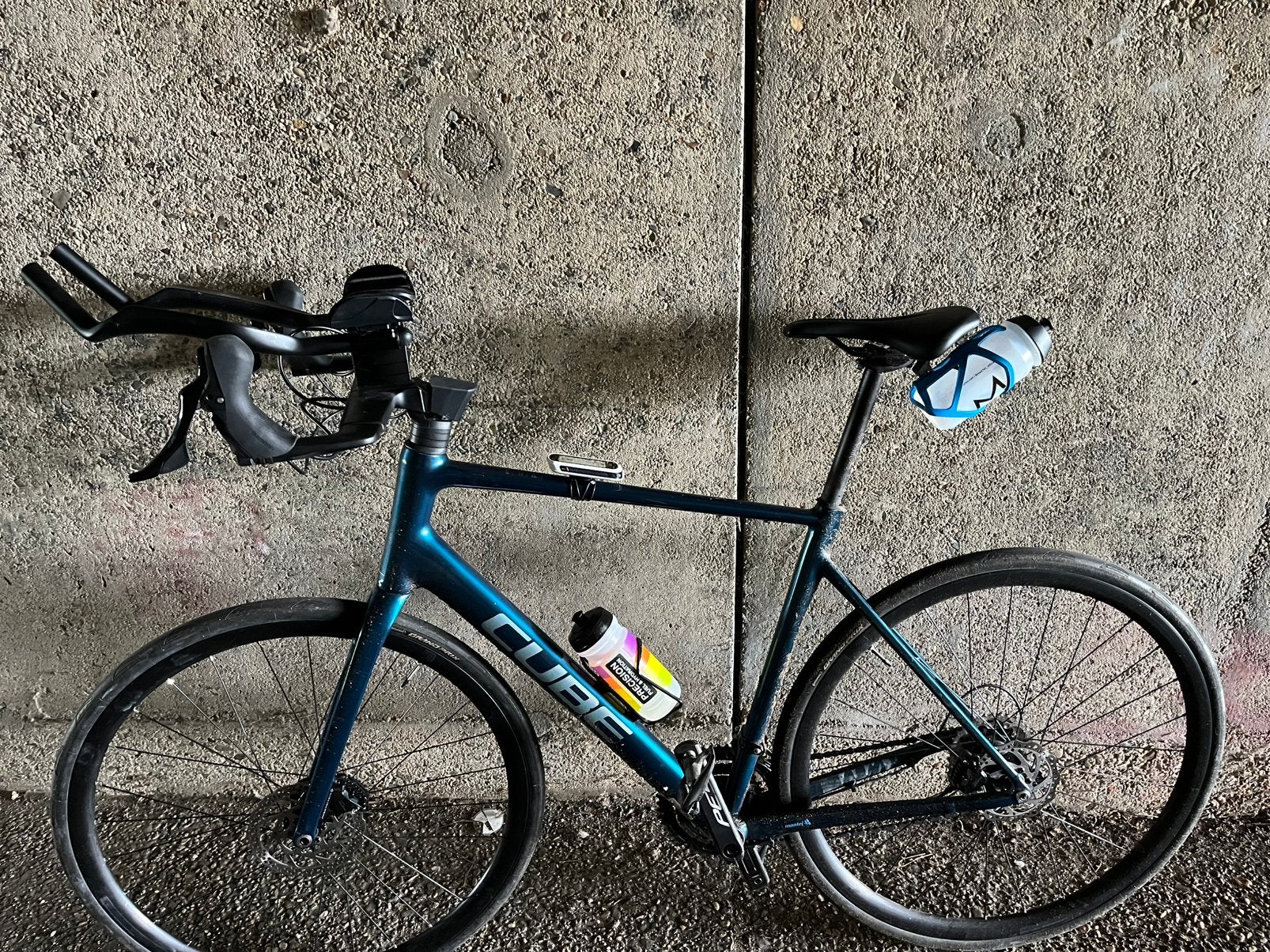 Tot TT bike omgebouwde Cube attain pro 2026, Fietsen en Brommers, Fietsen | Racefietsen, Overige merken, Aluminium, Ophalen of Verzenden