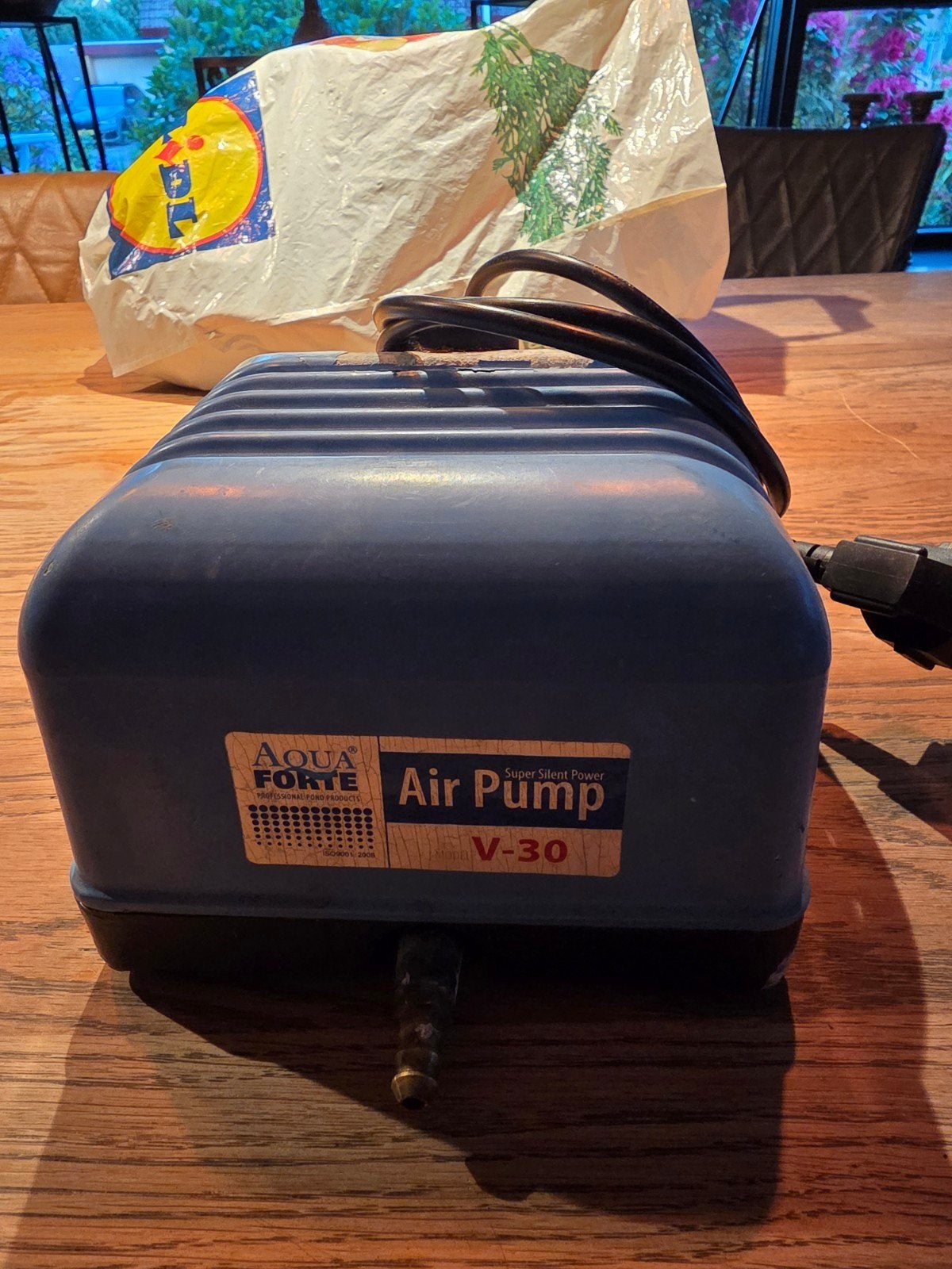 Aqua Forte V30, Ophalen, Gebruikt