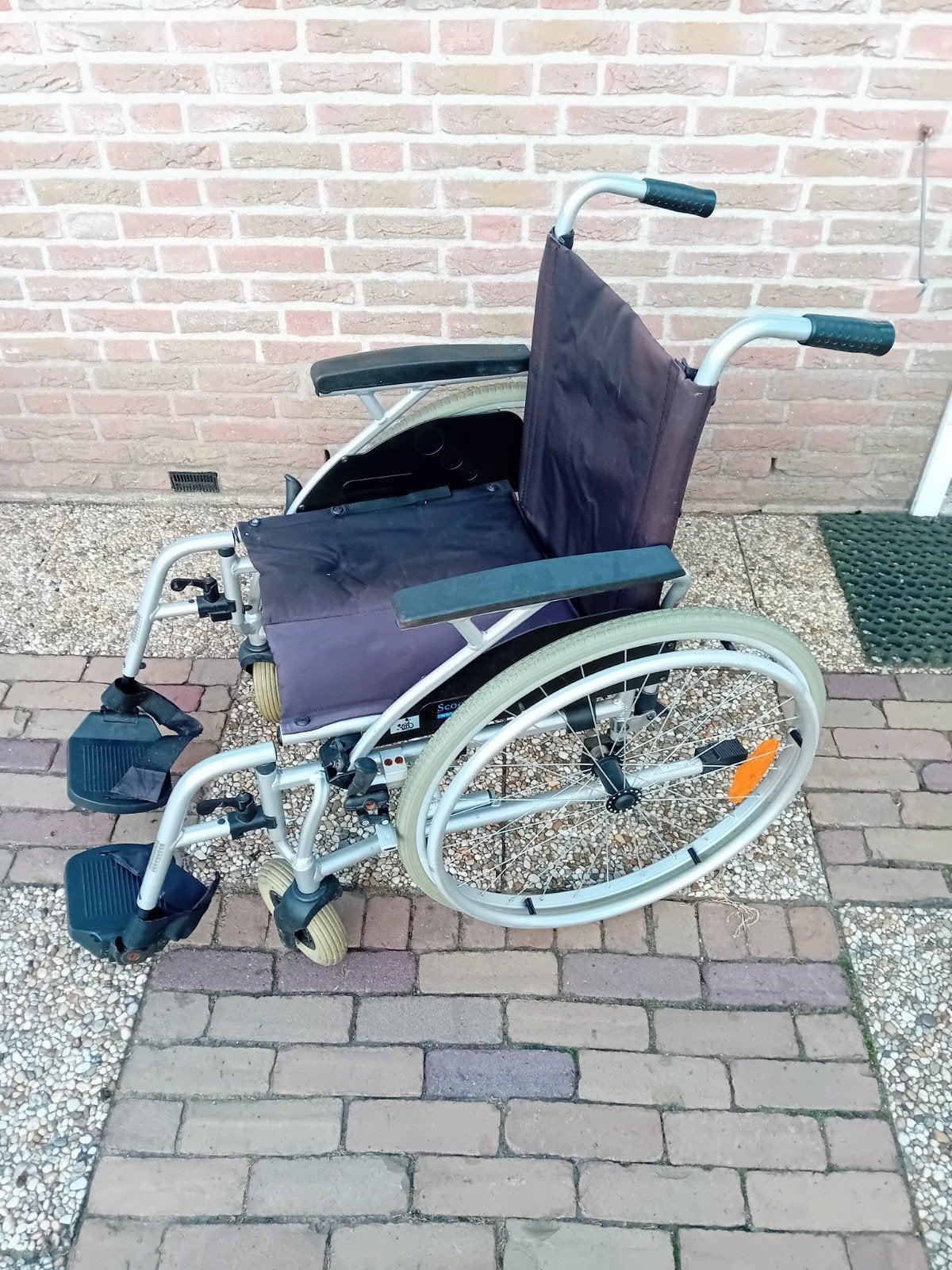 nette rolstoel, Ophalen, Gebruikt, Duwrolstoel