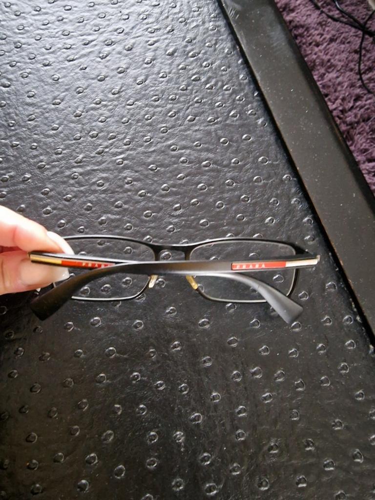 Mooie originele Prada brilmontuur, Ophalen of Verzenden, Zo goed als nieuw, Zwart, Prada