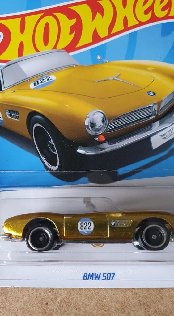 Hot Wheels BMW 507 Super Treasure Set Incl. Protector Case!, Hobby en Vrije tijd, Modelauto's | Overige schalen, Ophalen of Verzenden