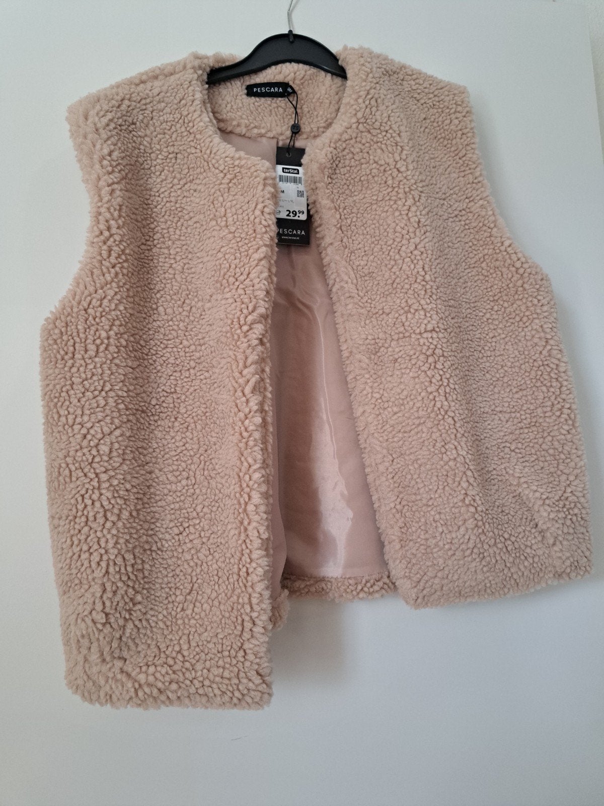 Nieuw Pescaro teddy gilet maat S/M, Nieuw, Ophalen, Maat 38/40 (M), Pescaro