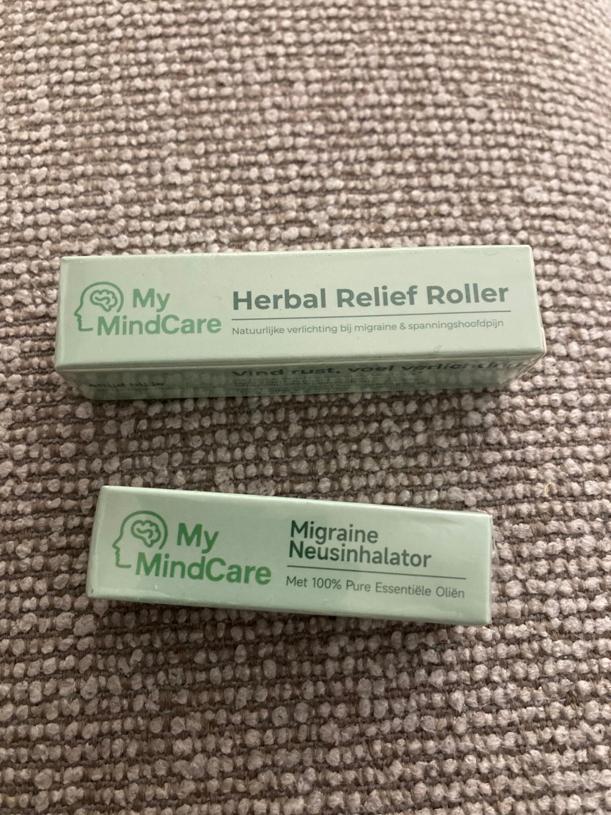 Herbal relief roller neusinhalator migraine nieuw!, Ophalen of Verzenden, Zo goed als nieuw, Gezondheid en Conditie