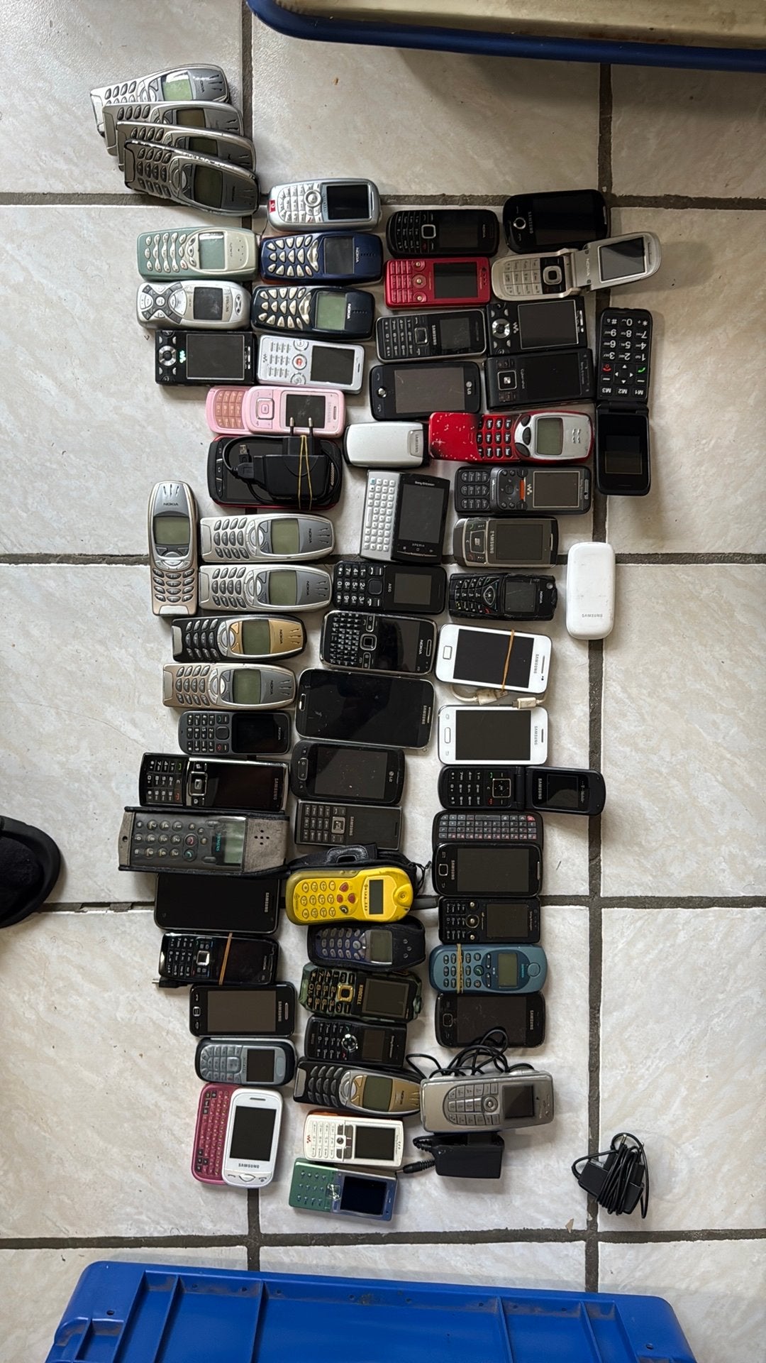 Grote collectie vintage mobiele telefoons –65 stuks werkend, Telecommunicatie, Ophalen of Verzenden, Zo goed als nieuw, Geen camera