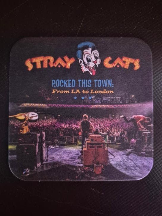 Stray Cats Rockabilly Bierviltjes (150 stuks), Verzamelen, Ophalen of Verzenden, Nieuw