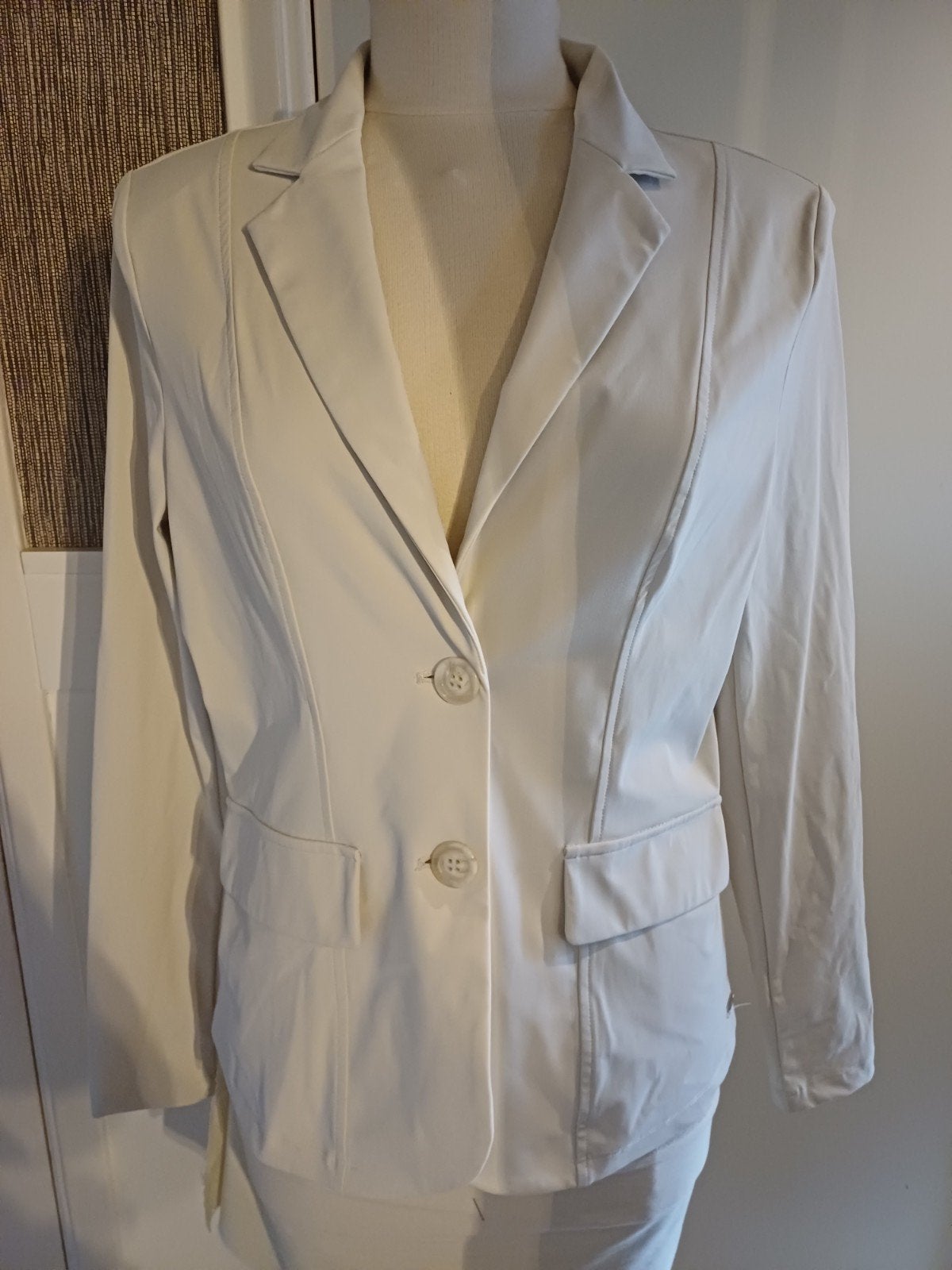 Mi Piace Travel Korte Blazer Kitkleur Maat XL, Kleding | Dames, Mp, Beige, Maat 46/48 (XL) of groter, Nieuw