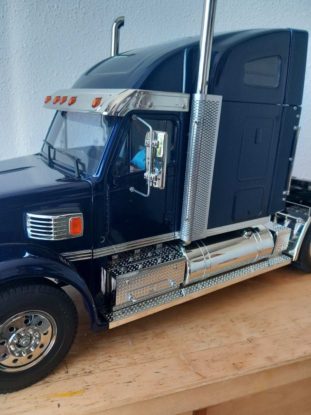 Tamiya knight hauler.  RTR. inruil mogelijk., Hobby en Vrije tijd, Ophalen, Zo goed als nieuw, Auto onroad