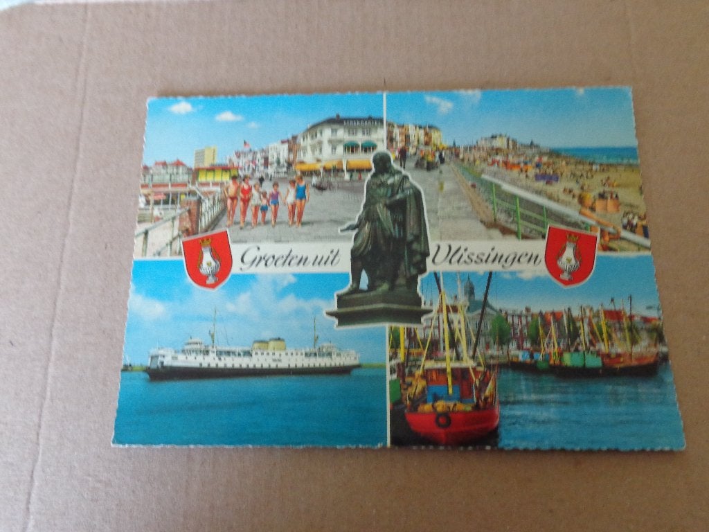 Groeten uit Vlissingen, Ophalen of Verzenden, 1960 tot 1980, Gelopen, Zeeland