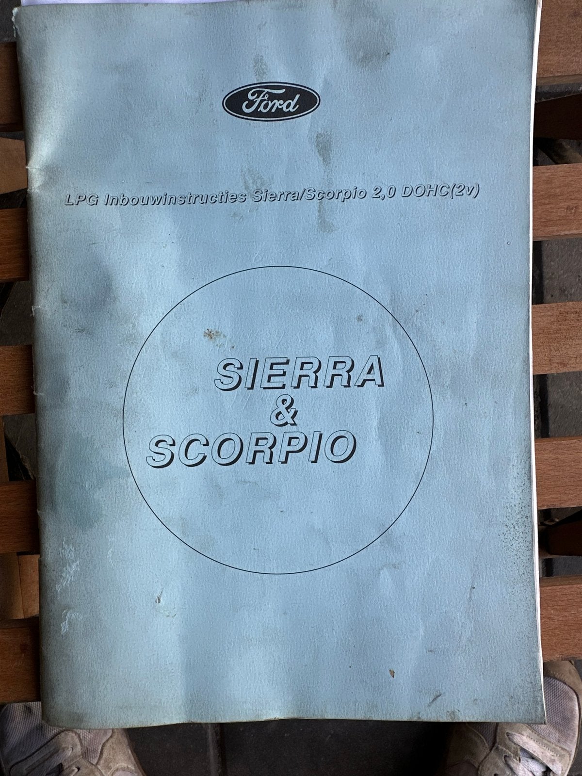 Ford Sierra/Scorpio LPG handleidingen, Ophalen of Verzenden