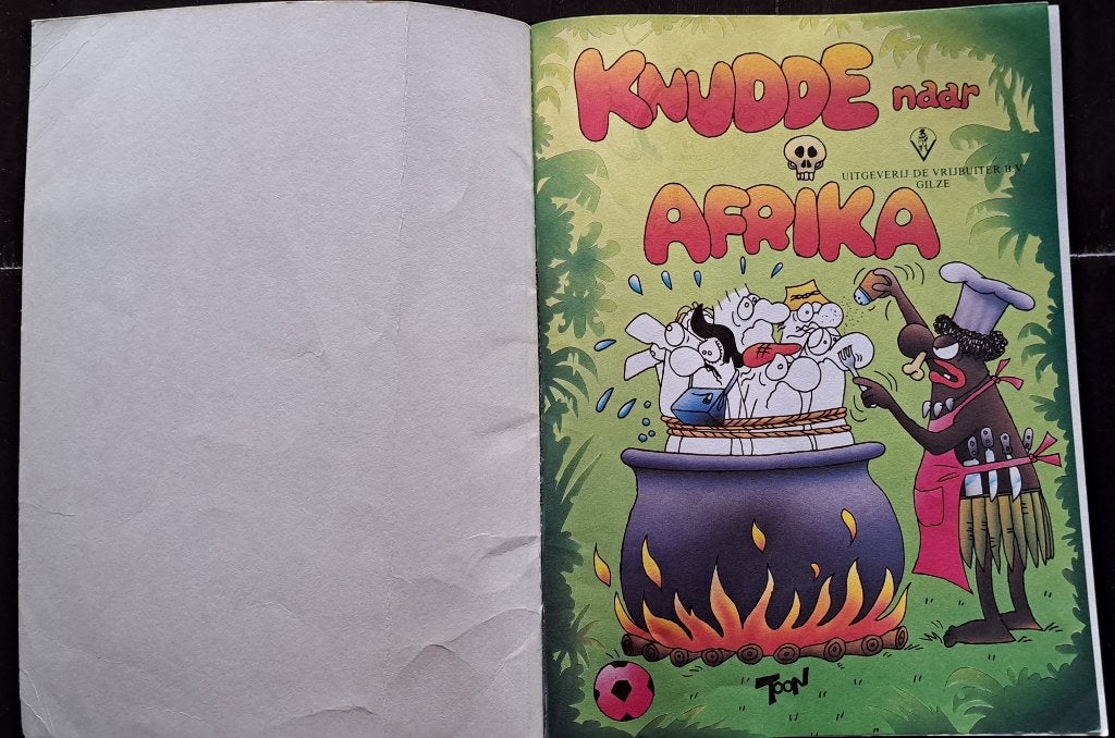 FC Knudde naar Afrika (deel 17), Eén stripboek, Ophalen of Verzenden, Zo goed als nieuw
