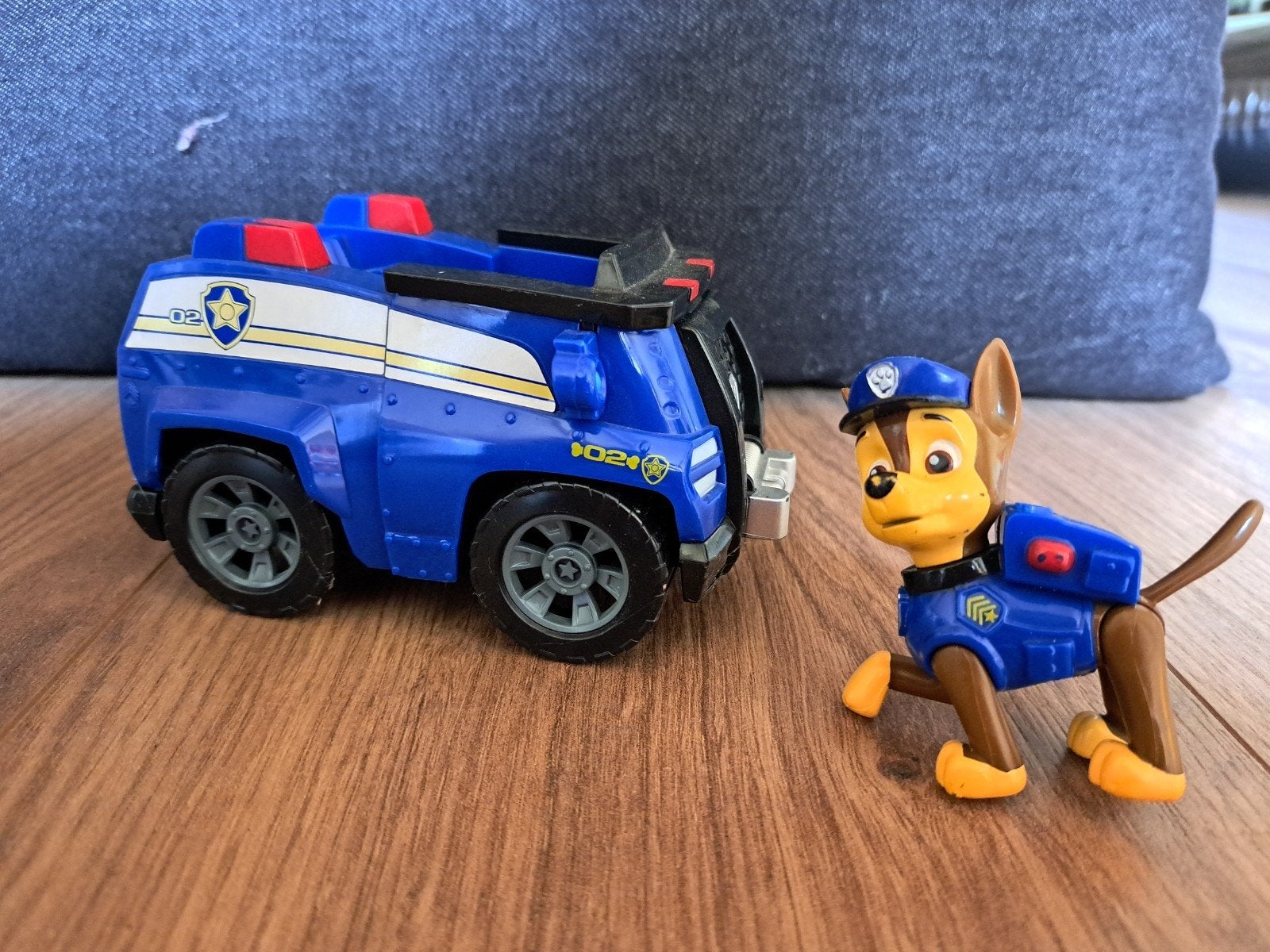 Paw Patrol Chase Politieauto met figuur, Kinderen en Baby's, Ophalen, Gebruikt