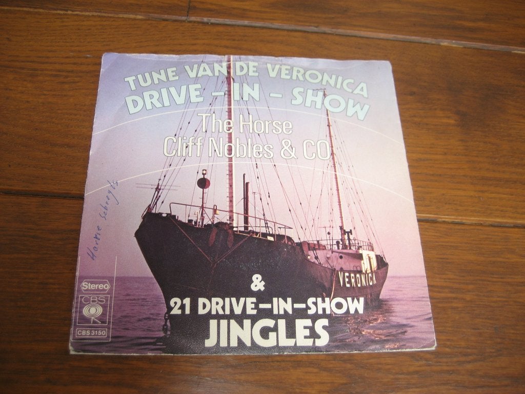 Veronica zendschip single, Cd's en Dvd's, Ophalen of Verzenden, Gebruikt, 7 inch, Nederlandstalig