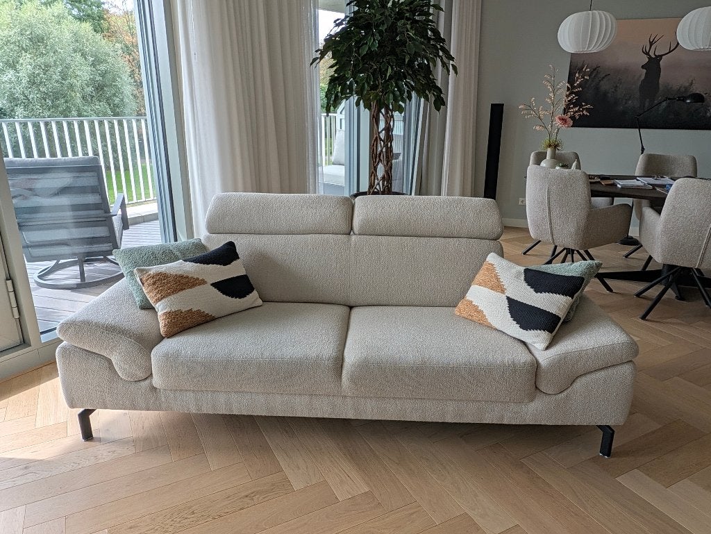Bankstel Montel, Huis en Inrichting, Banken | Bankstellen, Ophalen, Tweepersoons, 75 tot 100 cm, Zo goed als nieuw