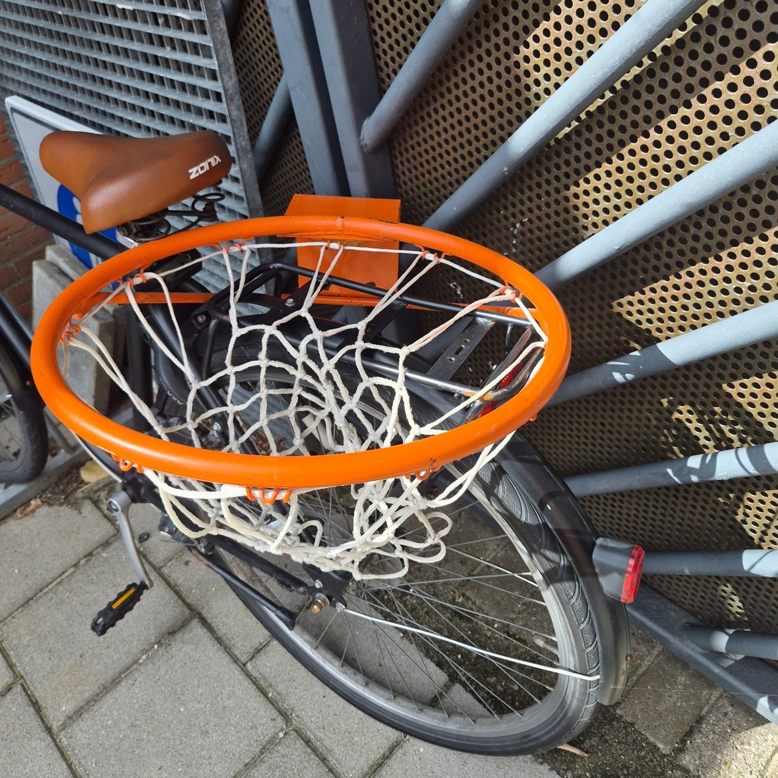 basketbalnet, Sport en Fitness, Ophalen, Ring, Bord of Paal
