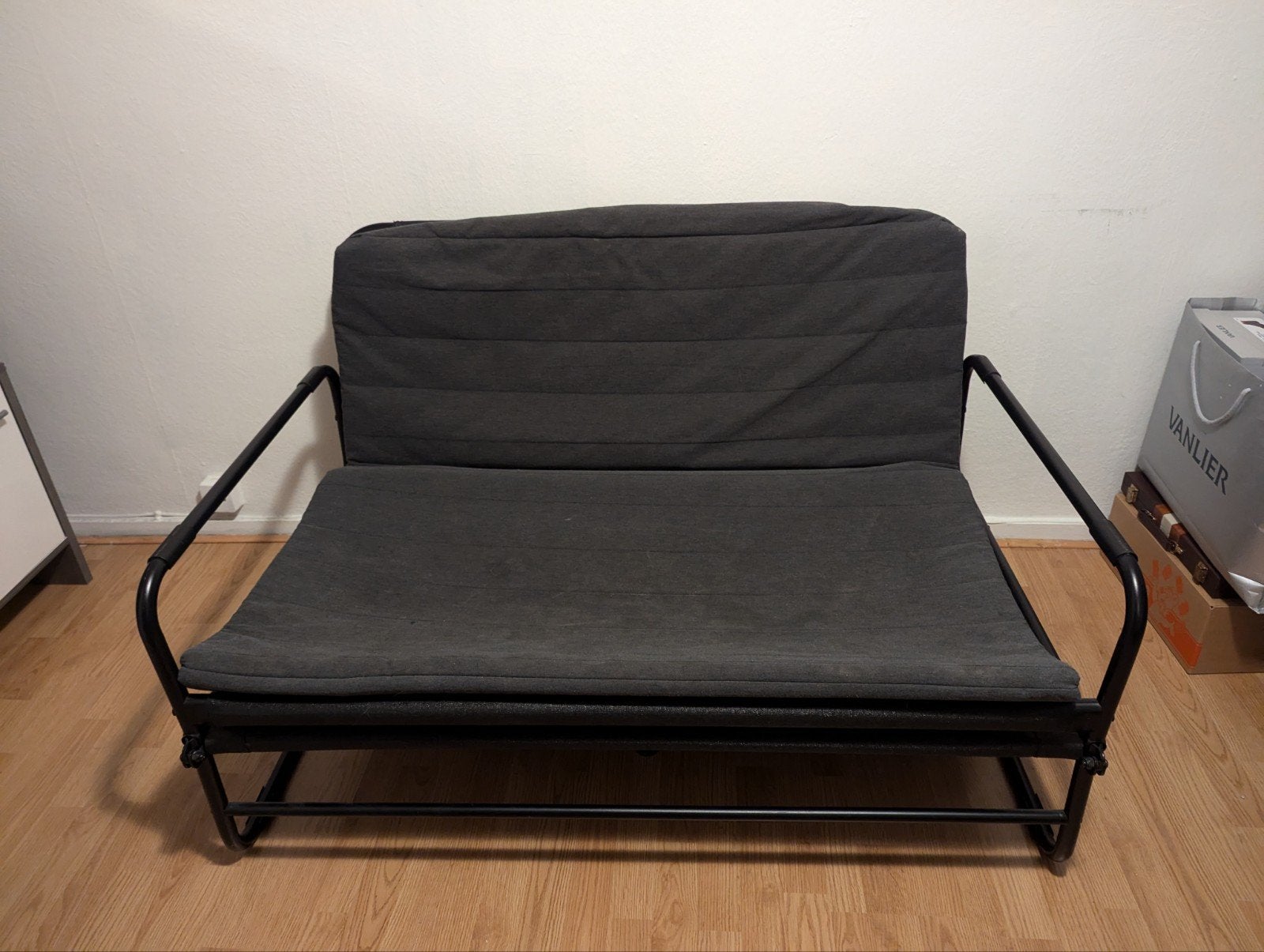 Slaapbank (IKEA HAMMARN), Ophalen, Gebruikt, Tweepersoons, 140 cm