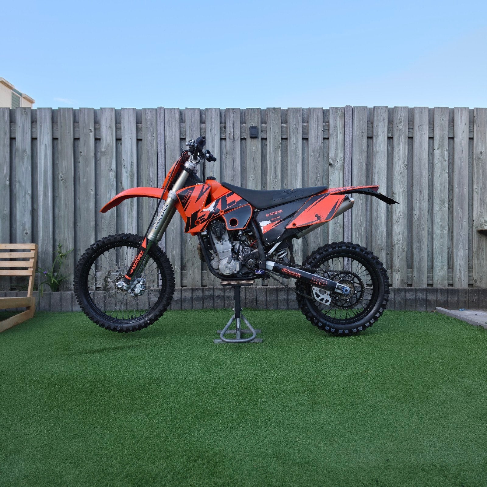 KTM 450 exc f 2005, Fietsen en Brommers, Ophalen, Gebruikt, Overige merken