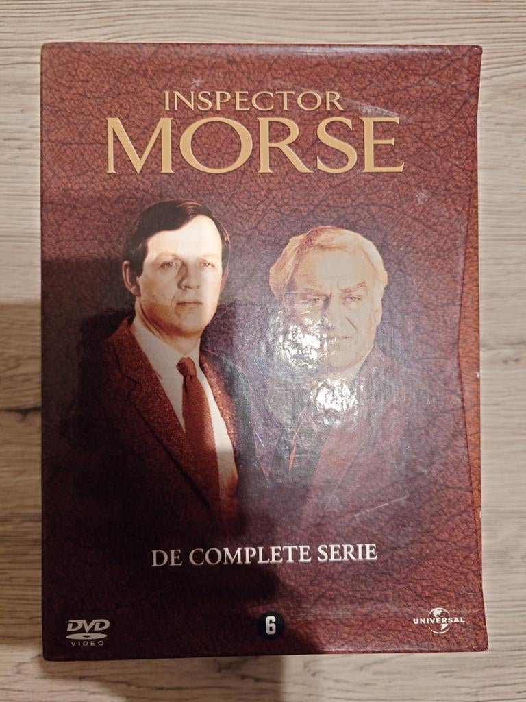 Inspector Morse De Complète Serie DvDs Met NLO, Ophalen of Verzenden, Zo goed als nieuw