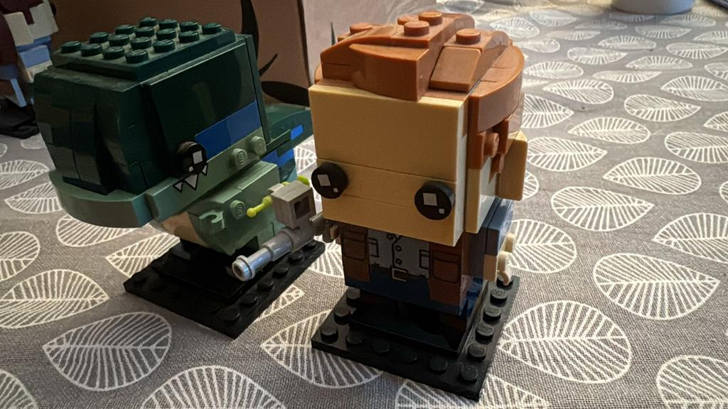 LEGO BrickHeadz Owen & Blue - 41614, Ophalen of Verzenden, Zo goed als nieuw, Lego