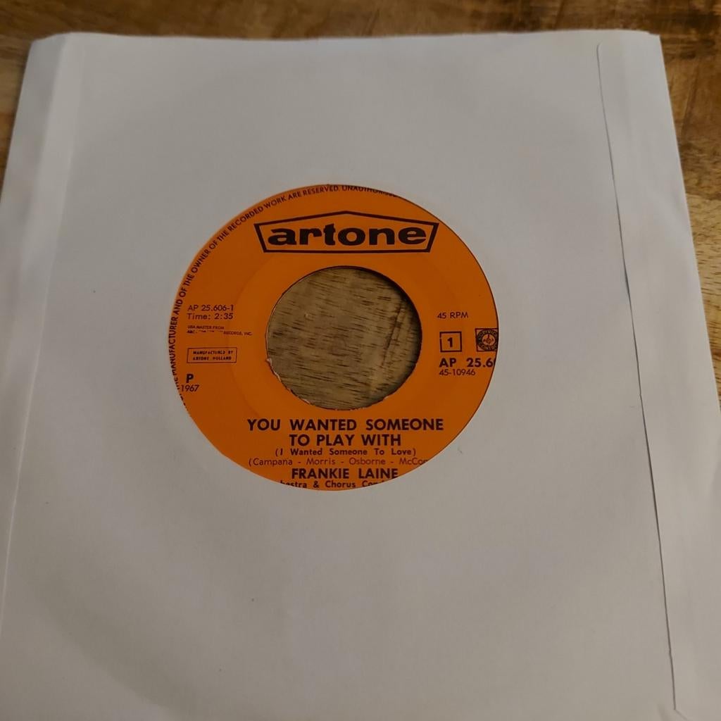 Frankie laine  / you wanted someone to play with, Ophalen of Verzenden, Zo goed als nieuw, Pop