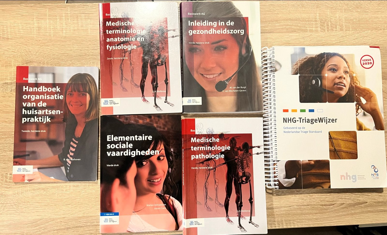 Medische boeken en NHG-TriageWijzer 6-delig, Ophalen of Verzenden, Zo goed als nieuw