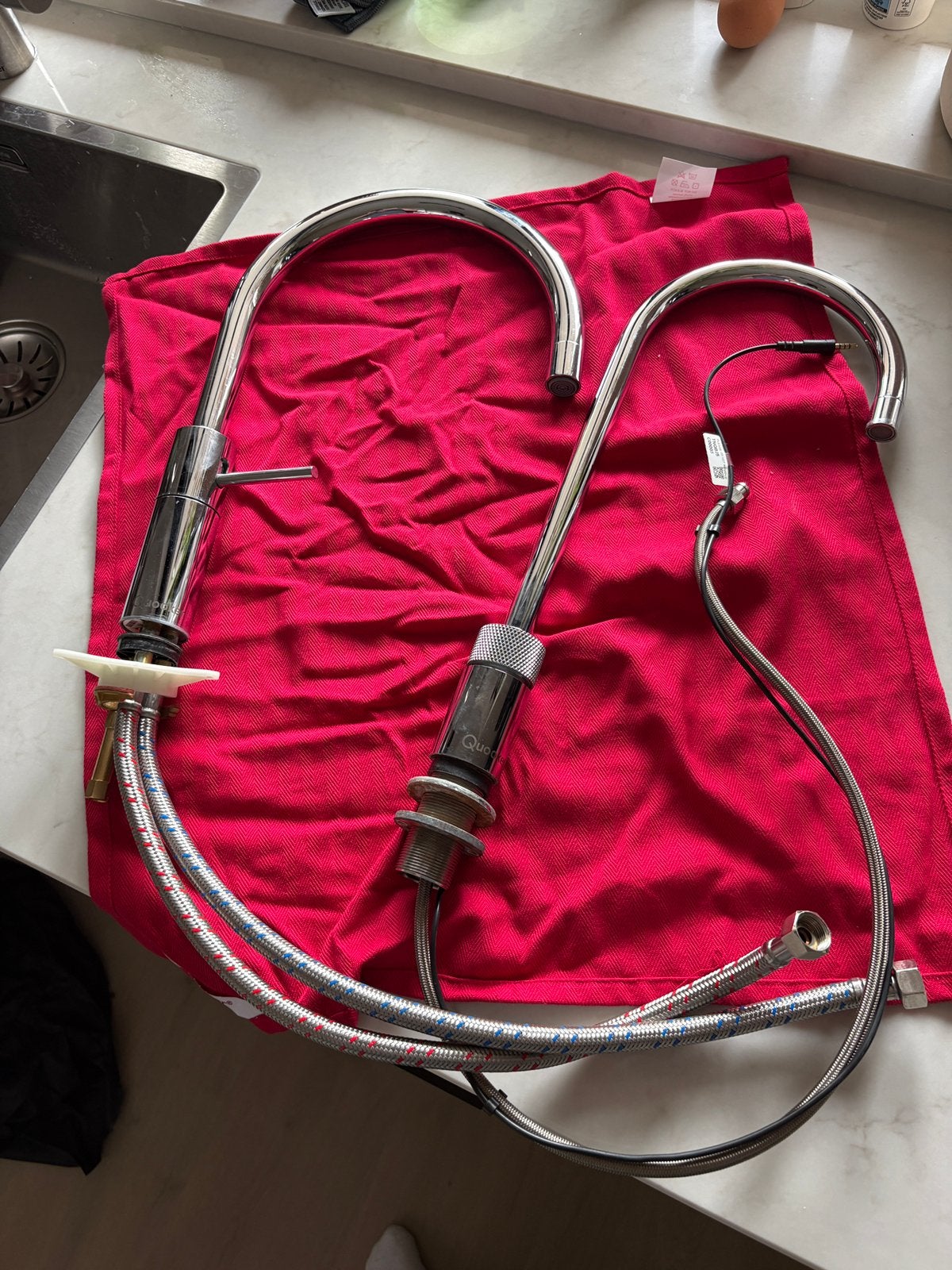 Quooker kraan Twin Tap, Ophalen, Zo goed als nieuw