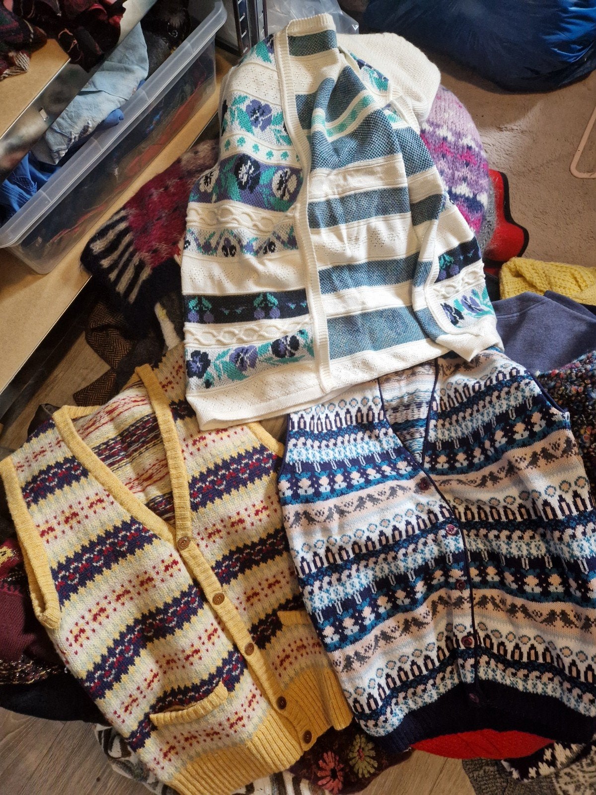 Gave partij vintage kleding herfst/winter mix, Kleding | Dames, Ophalen of Verzenden, Zo goed als nieuw