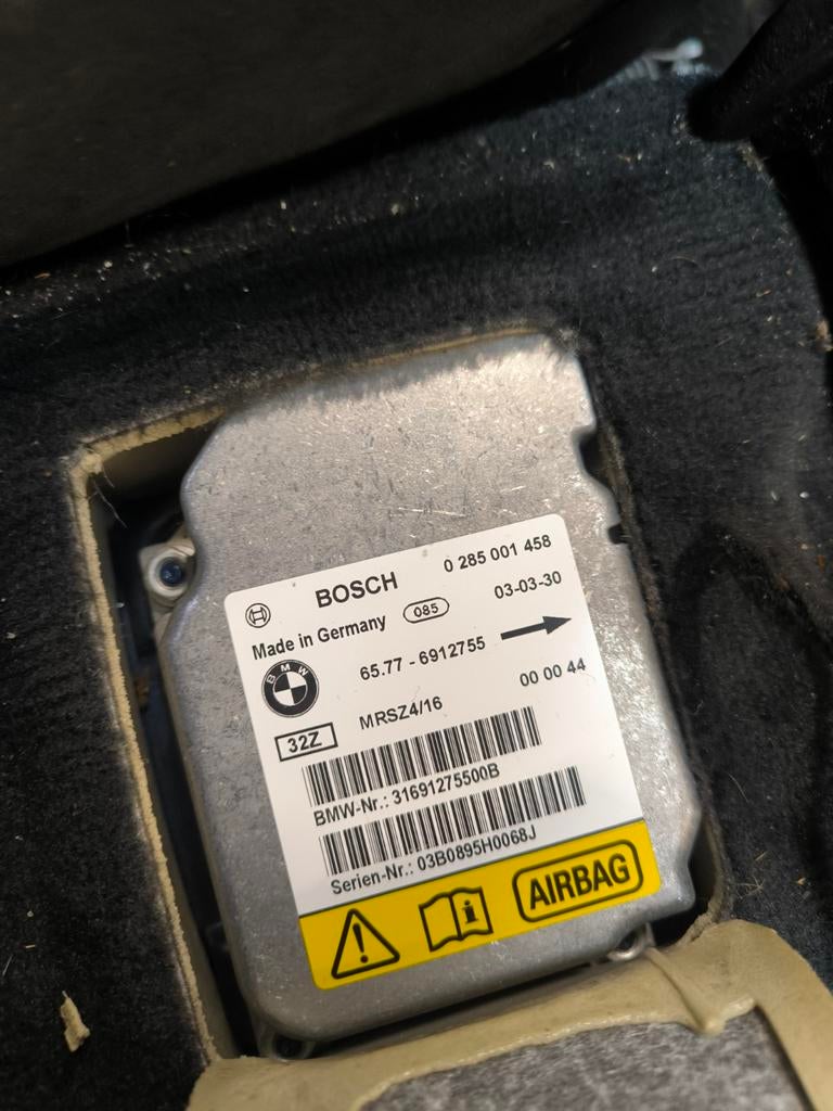 BMW E46 Airbag Module 6912755 Bosch MRSZ4/16, Bosch, Gebruikt, Niet beschikbaar, Ophalen of Verzenden