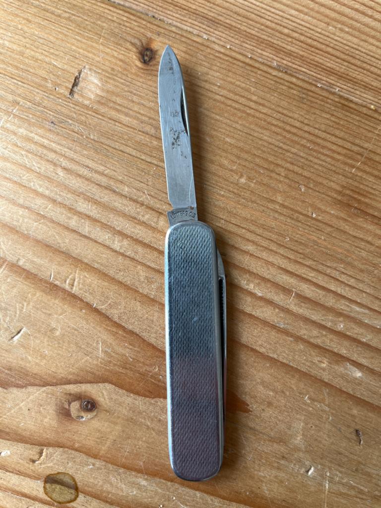 Vintage Lutters zakmes uit Solingen (Duitsland), jaren '50-', Ophalen of Verzenden