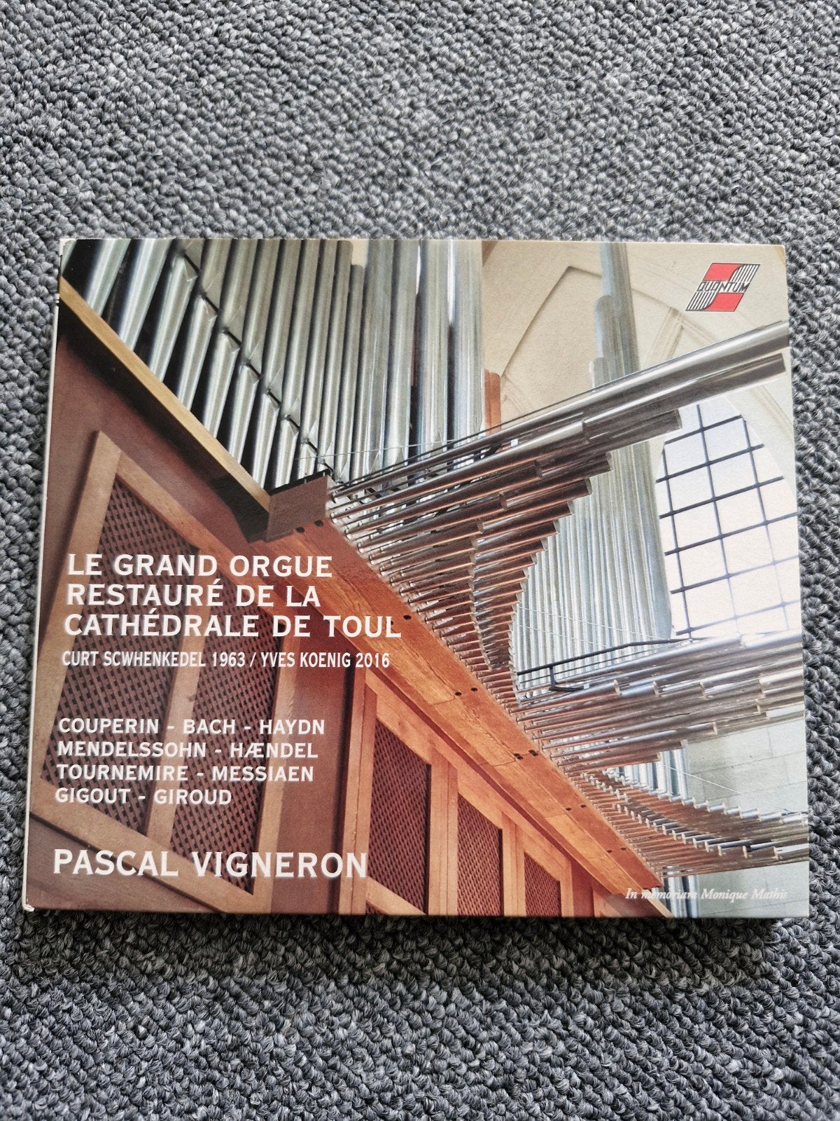 Le Grand Orgue Restauré de la Cathédrale de Toul CD, Inclusief boekje, Overige componisten, Overige typen, Ophalen of Verzenden