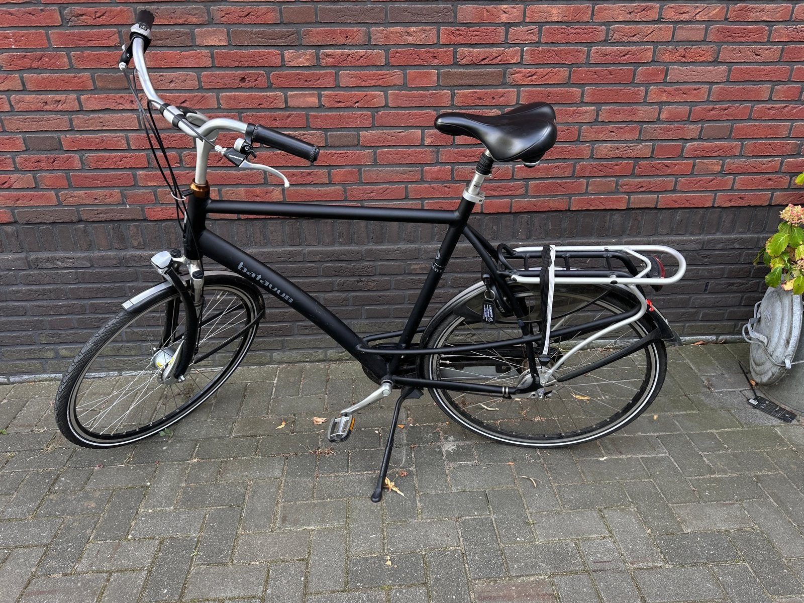 Batavus Mambo - 70cm frame, mat zwart, 65 cm of meer, Ophalen, Zo goed als nieuw, Batavus