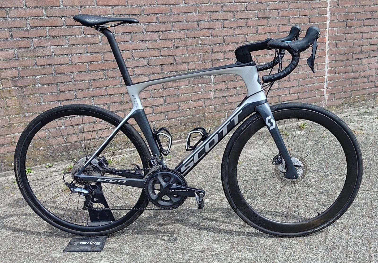 Scott Foil Ultegra Disc XL incl. 4iiii ultegra powermeter, Carbon, 57 tot 61 cm, Meer dan 20 versnellingen, Ophalen