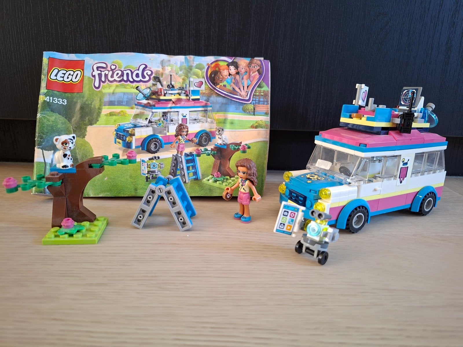 LEGO Friends 41333 Olivia's Missie Voertuig, Kinderen en Baby's, Ophalen, Zo goed als nieuw, Overige merken