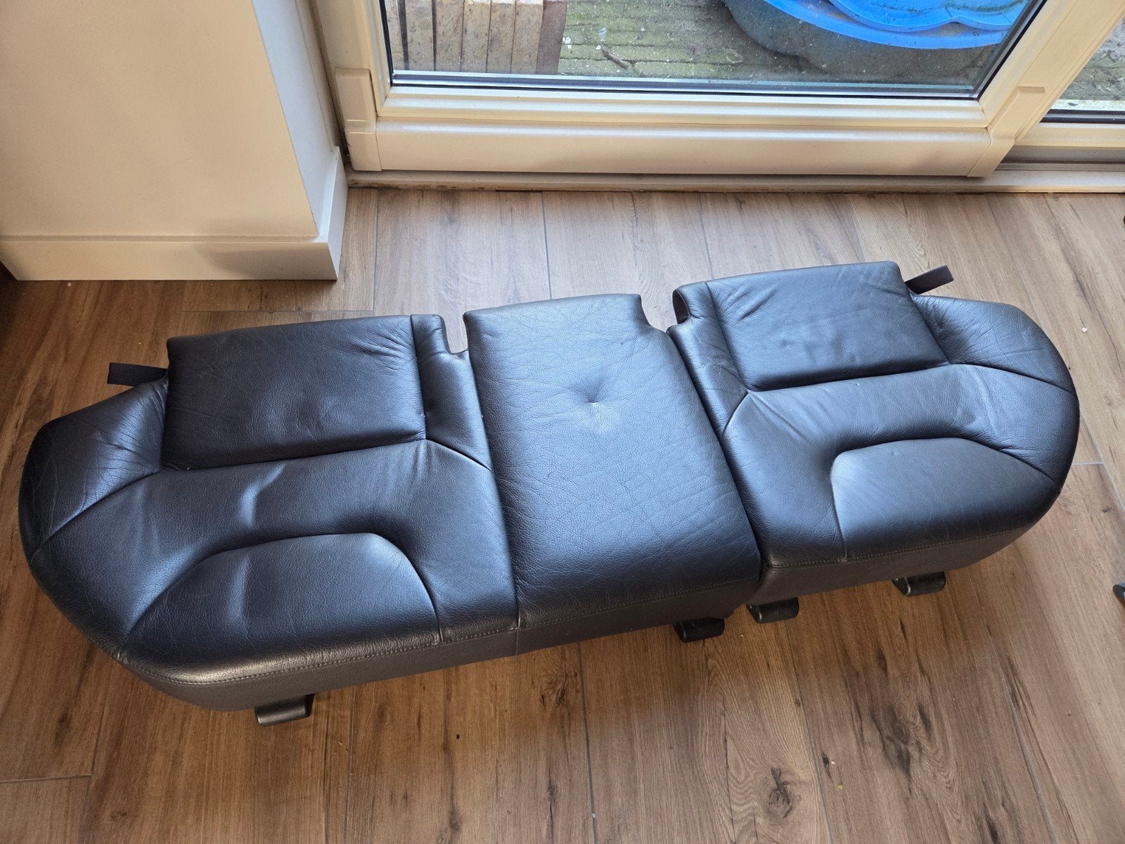 Achterbank Volvo V70 P2 zwart leer, Ophalen, Gebruikt, Volvo