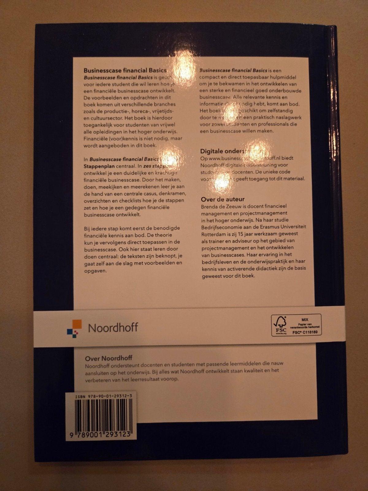 Business Case Financial Basics, Ophalen of Verzenden, Beta, Zo goed als nieuw, HBO