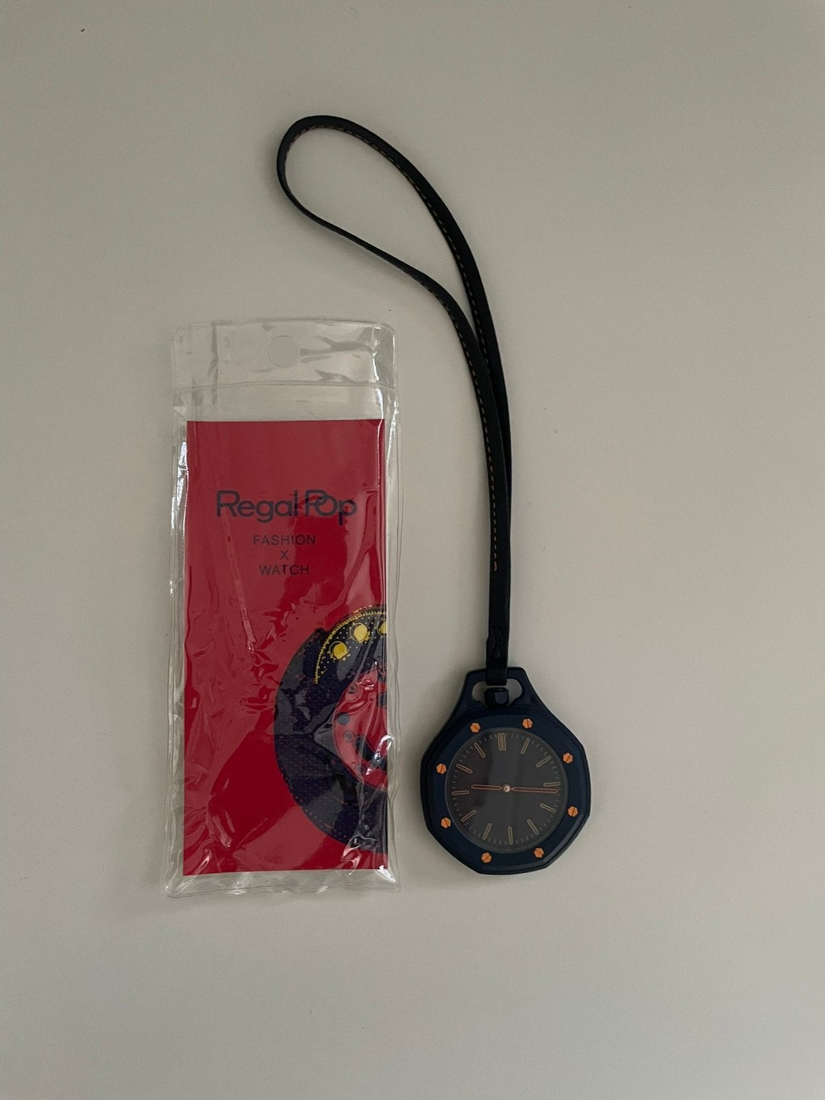 Ap x swatch zak horloge donker blauw, Verzenden, Nieuw, Overige typen