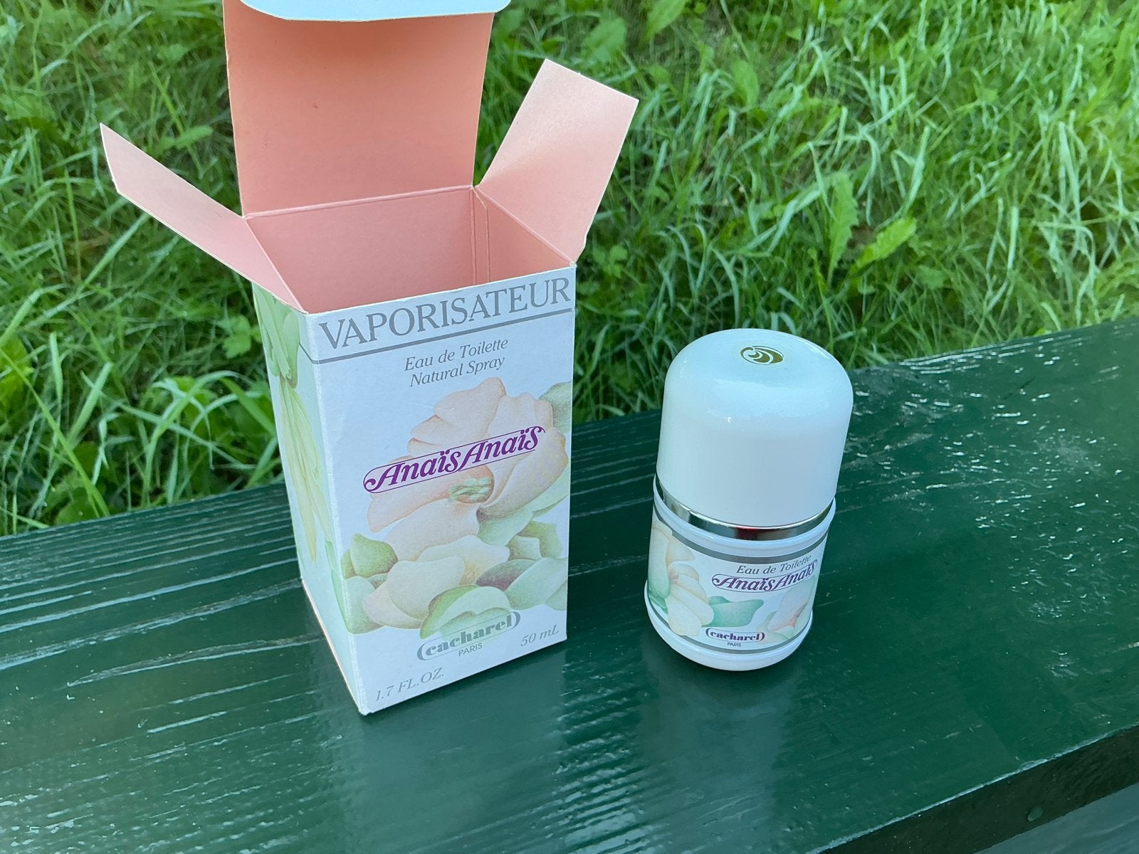 Vintage Cacharel Anais Anais Eau de Toilette 50 ml, Ophalen of Verzenden, Zo goed als nieuw