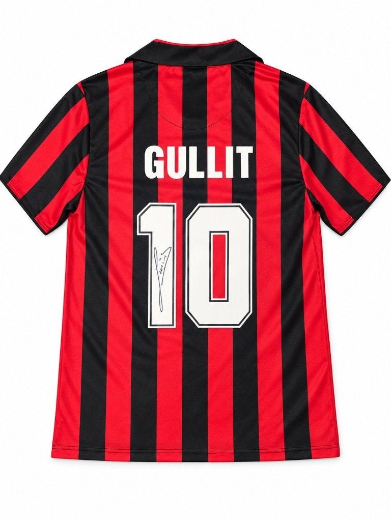 Ruud Gullit Signed AC Milan 1988–89 Shirt, Verzamelen, Buitenlandse clubs, Shirt, Ophalen of Verzenden, Zo goed als nieuw