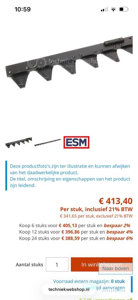 Bovenmes akkerbouw 2 x stuks  nieuw., Tuin en Terras, Hand-tuingereedschap, Nieuw, Overige soorten, Ophalen