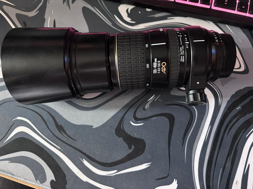 Sigma APO 135-400mm f/4.5-5.6 D lens voor Nikon, Audio, Tv en Foto, Fotografie | Lenzen en Objectieven, Ophalen of Verzenden, Zo goed als nieuw