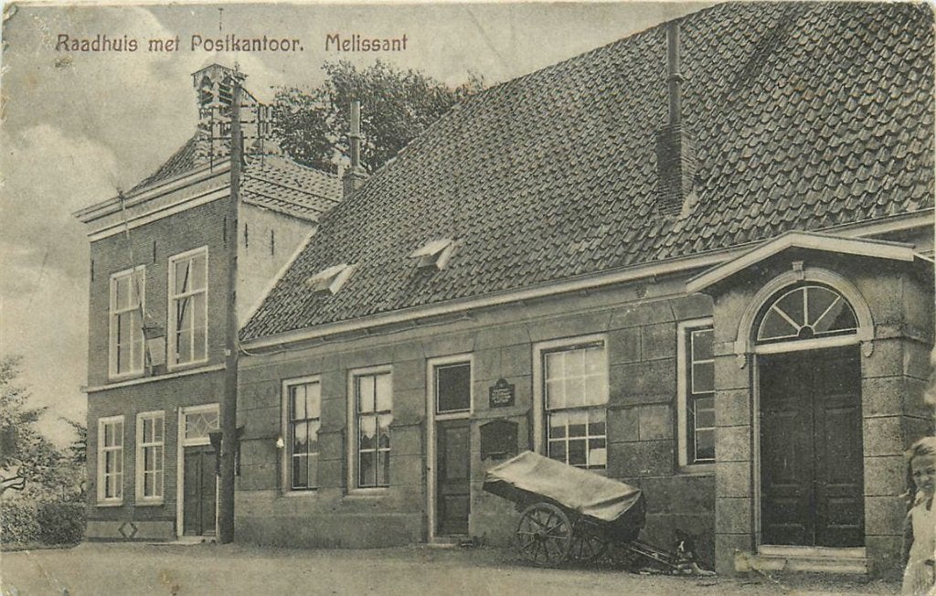 702-034-043 Melissant Postkantoor, Verzamelen, Verzenden, Voor 1920, Noord-Holland