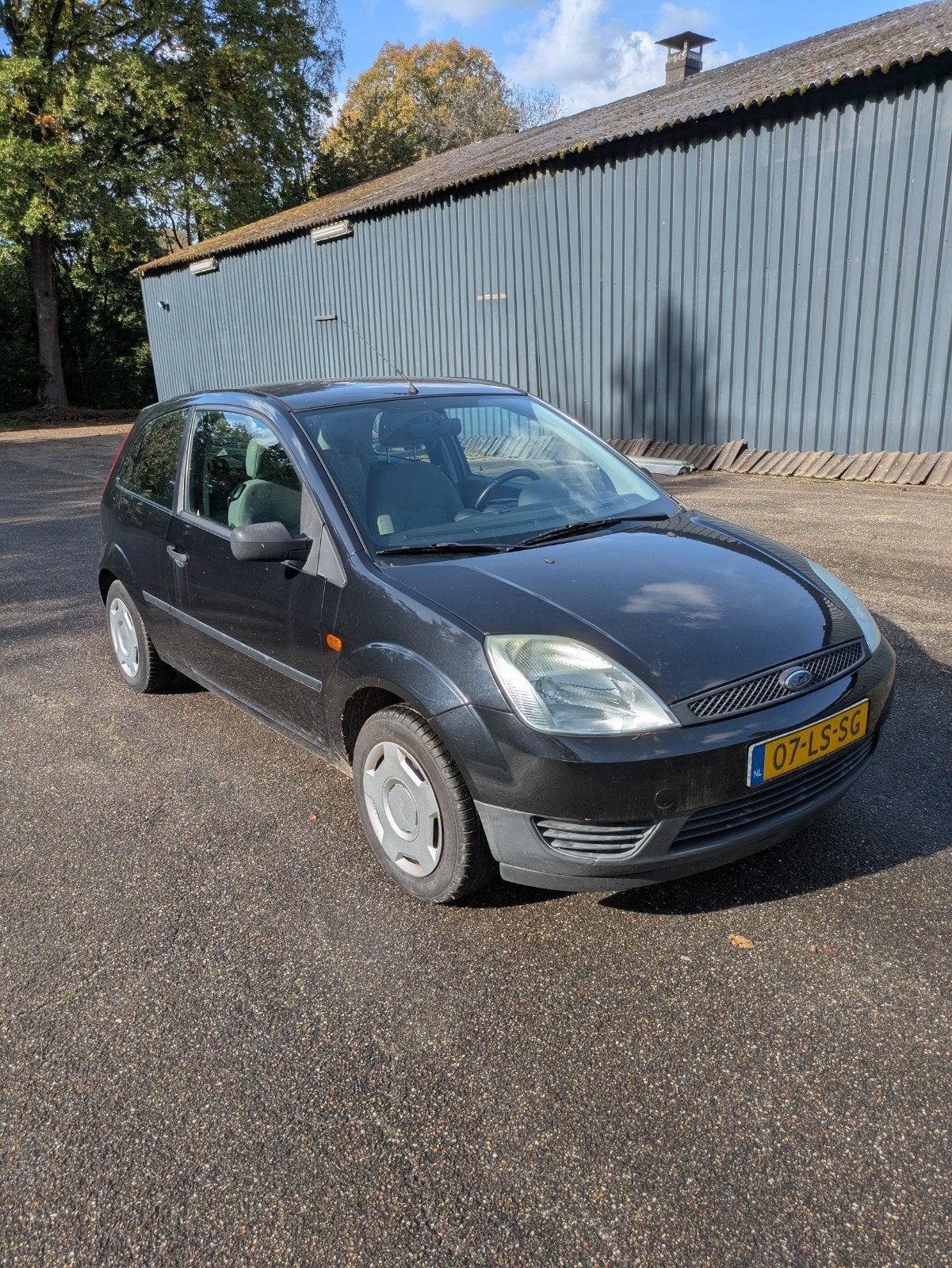 Ford Fiësta 1.25 16V 3DR 2003 Zwart, Voorwielaandrijving, 1242 cc, 4 cilinders, 995 kg